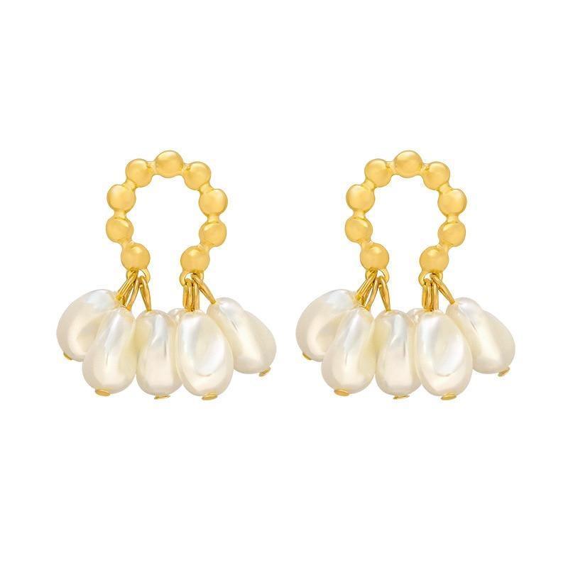 New Fashion Baroque Pearl Earrings Elegant Jewellery For Women - The Jewellery Supermarket