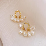 New Fashion Baroque Pearl Earrings Elegant Jewellery For Women - The Jewellery Supermarket