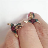 New Fashion Little Bird Drop Long Hanging Elegant Girl Tassel Earrings - The Jewellery Supermarket