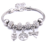 Vintage Tree of Life LOVE beads Charm Bracelets & Bangles - The Jewellery Supermarket