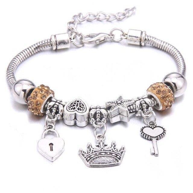 Vintage Tree of Life LOVE beads Charm Bracelets & Bangles - The Jewellery Supermarket