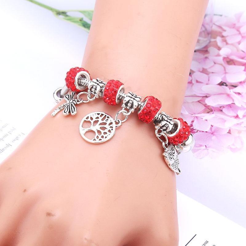 Vintage Tree of Life LOVE beads Charm Bracelets & Bangles - The Jewellery Supermarket