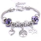 Vintage Tree of Life LOVE beads Charm Bracelets & Bangles - The Jewellery Supermarket