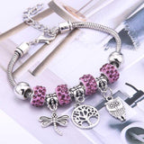 Vintage Tree of Life LOVE beads Charm Bracelets & Bangles - The Jewellery Supermarket