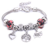 Vintage Tree of Life LOVE beads Charm Bracelets & Bangles - The Jewellery Supermarket