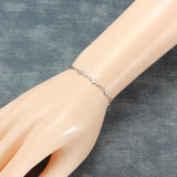 Best Seller - Stainless Steel Cross Chain Bracelets - Charming Gold Silver Colour Religious Fashion Jewellery - The Jewellery Supermarket