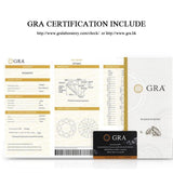 Attractive Platinum Plated Round Cut High Quality Moissanite Diamonds Rings - Fine Jewellery - The Jewellery Supermarket