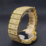 Luxury Couple Ice Gray Square Diamond Limited Edition Watches - The Jewellery Supermarket