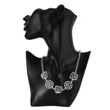 New Fine Retro Thread Earrings Bracelets Necklace for Women Silver Jewellery sets - Fashion Jewellery Set - The Jewellery Supermarket