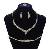 NEW ARRIVAL - Luxury Charming AAA+ Cubic Zirconia Diamonds Jewellery Set - The Jewellery Supermarket