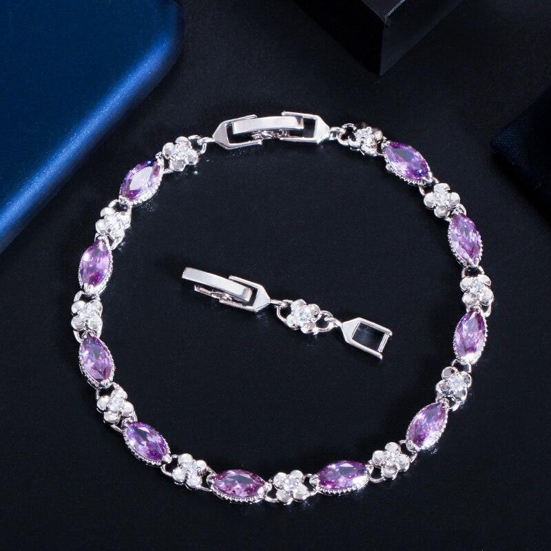 Beautiful Marquise Cut Yellow AAA+ Cubic Zirconia Simulated Diamonds Luxury Tennis Bracelets - The Jewellery Supermarket