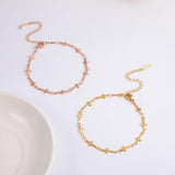 Popular Gold Color Cross Stainless Steel Jesus Christian Chain Bracelets for Women - Religious Jewellery - The Jewellery Supermarket