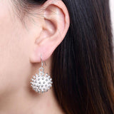 Fireworks Design Silver Necklace Earring Bracelet Rings Jewellery set for women - Charming Fashion Jewellery - The Jewellery Supermarket