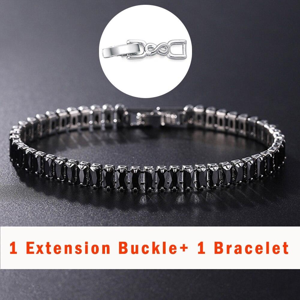 DAZZLING Luxury Zirconia Crystal Gold Color Fashion Jewelry Tennis Bracelet for Women - The Jewellery Supermarket