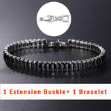 DAZZLING Luxury Zirconia Crystal Gold Color Fashion Jewelry Tennis Bracelet for Women - The Jewellery Supermarket