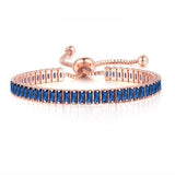 NEW Luxury 2.5*5 mm Multicolor AAA+ Zircon Diamonds Women's Tennis Bracelets - BEST SELLER - The Jewellery Supermarket