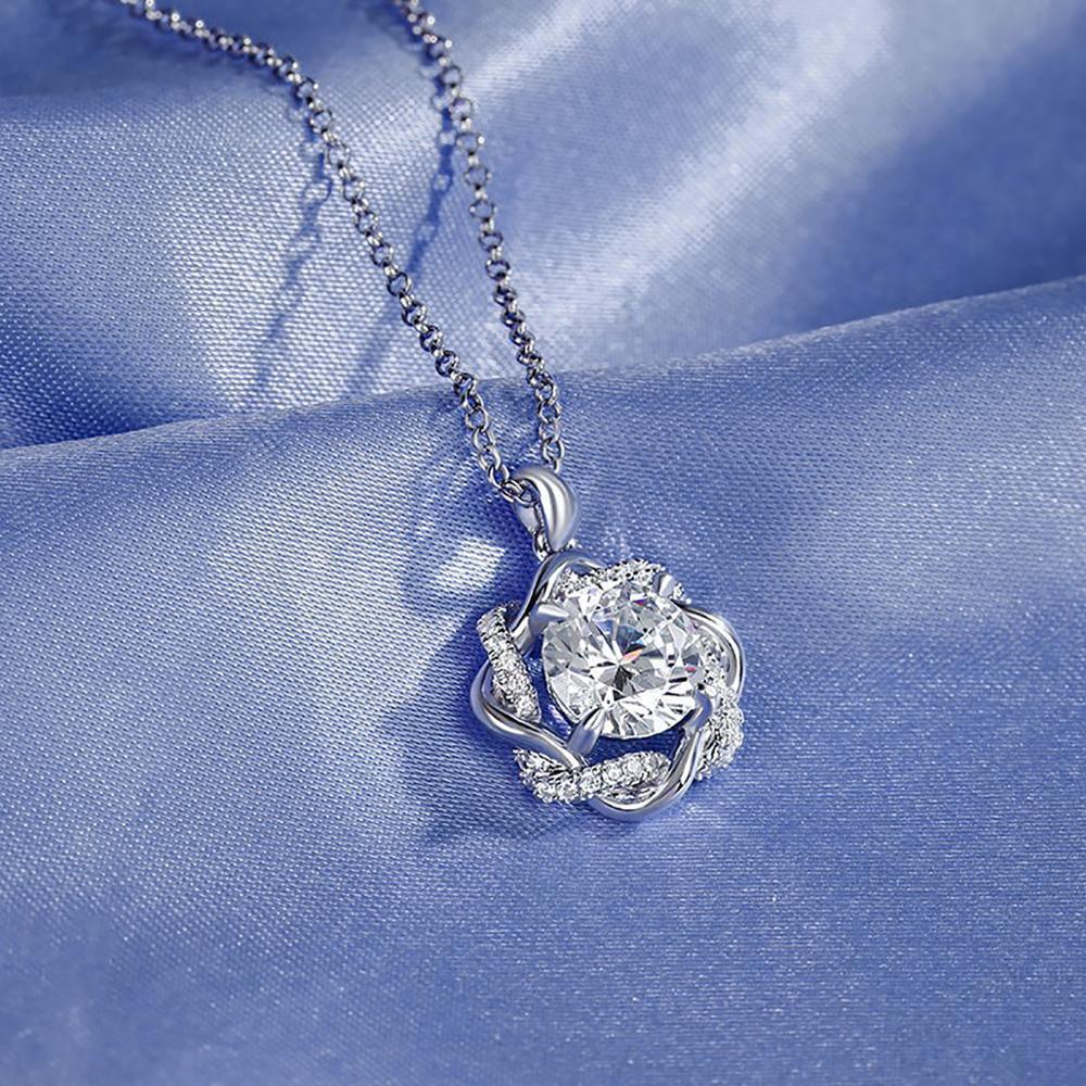 Star Of David 3ct High Quality Moissanite Diamonds Necklace Pendant - Luxury Trending Jewellery - The Jewellery Supermarket