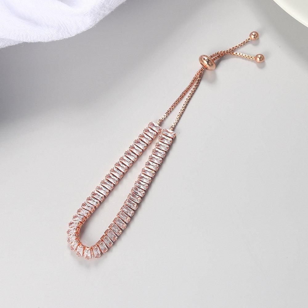 NEW Luxury 2.5*5 mm Multicolor AAA+ Zircon Diamonds Women's Tennis Bracelets - BEST SELLER - The Jewellery Supermarket