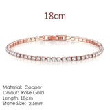 NEW Fashion AAA+ Zirconia Diamonds Charming Designer Multicolor Tennis Bracelets for Women - The Jewellery Supermarket