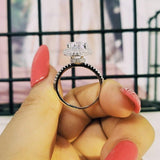 New Arrivals Luxury Beautiful AAA+ Quality CZ Diamonds Wedding Engagement Rings For Women - The Jewellery Supermarket