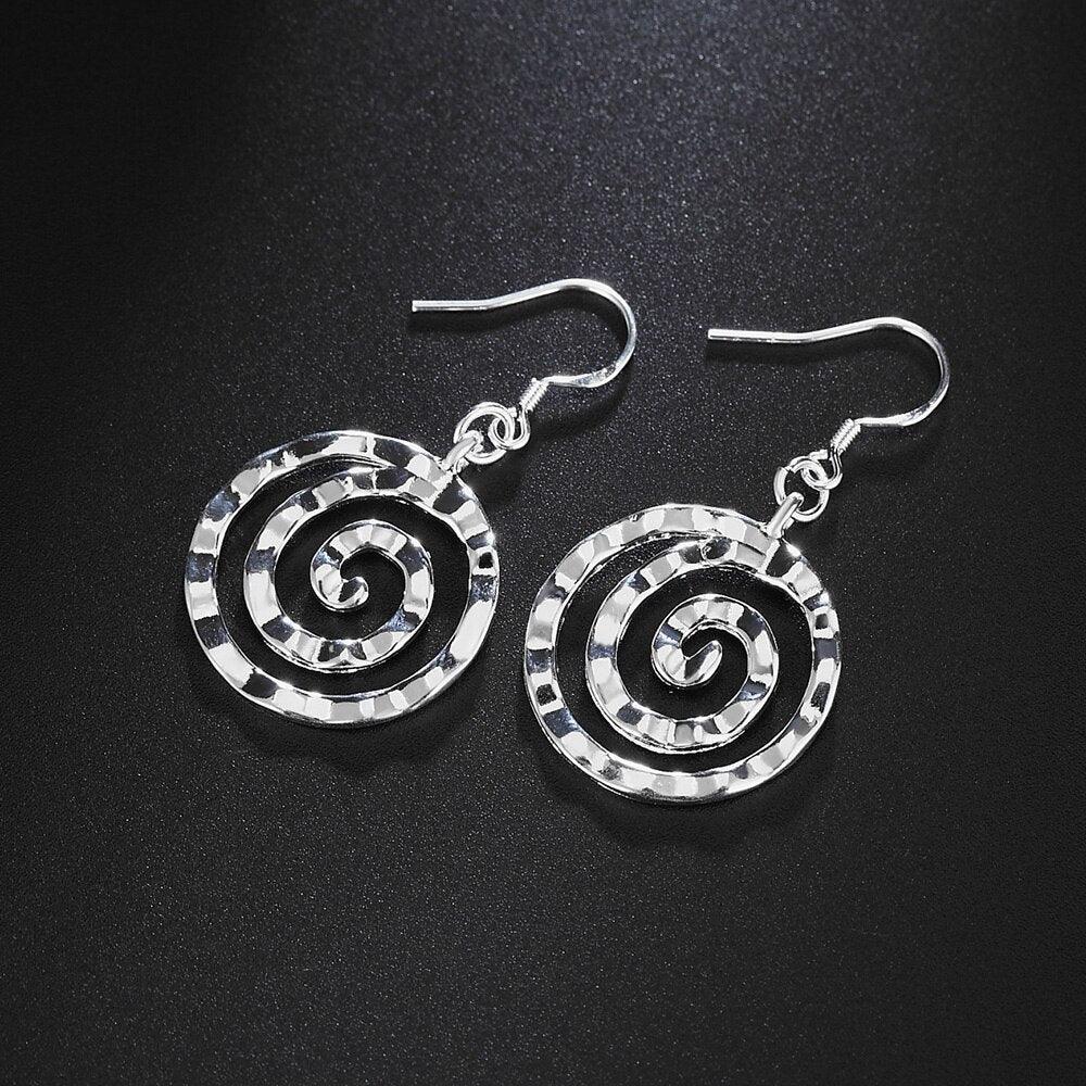 New Fine Retro Thread Earrings Bracelets Necklace for Women Silver Jewellery sets - Fashion Jewellery Set - The Jewellery Supermarket