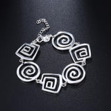 New Fine Retro Thread Earrings Bracelets Necklace for Women Silver Jewellery sets - Fashion Jewellery Set - The Jewellery Supermarket