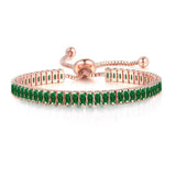 NEW Luxury 2.5*5 mm Multicolor AAA+ Zircon Diamonds Women's Tennis Bracelets - BEST SELLER - The Jewellery Supermarket