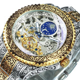 NEW - Luxury Men Mechanical Forsaking Automatic Tourbillon Skeleton Watch - The Jewellery Supermarket