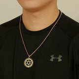 NEW Hollow Out Star of David Seal of Solomon Talisman Jewish Pendant Necklace - The Jewellery Supermarket