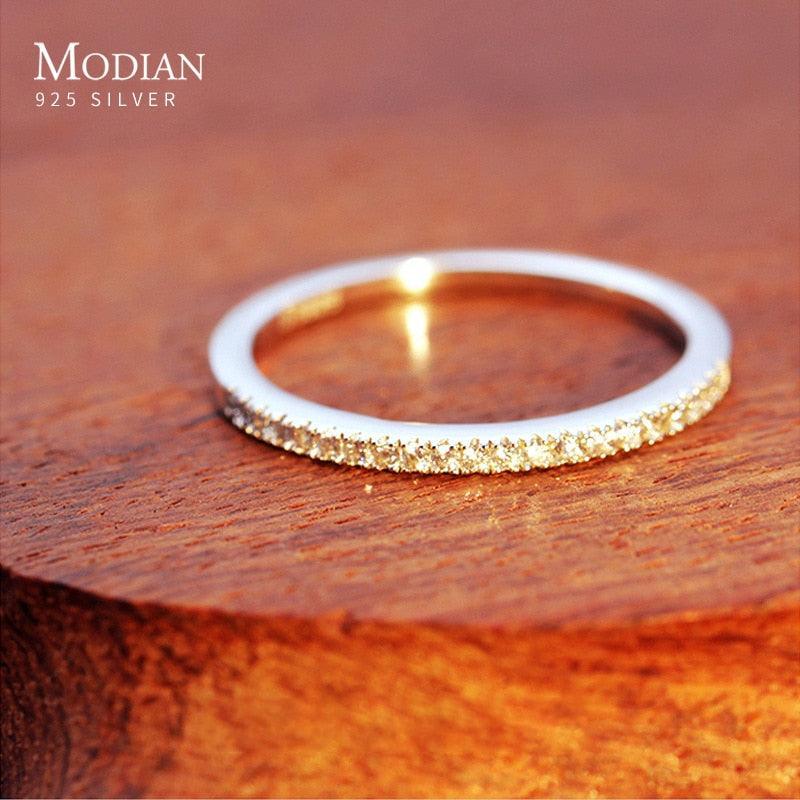 GREAT GIFT IDEAS -Silver AAA+ Cubic Zirconia Diamonds Engagement Ring - The Jewellery Supermarket