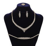NEW ARRIVAL - Luxury Charming AAA+ Cubic Zirconia Diamonds Jewellery Set - The Jewellery Supermarket