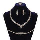 NEW ARRIVAL - Luxury Charming AAA+ Cubic Zirconia Diamonds Jewellery Set - The Jewellery Supermarket