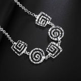New Fine Retro Thread Earrings Bracelets Necklace for Women Silver Jewellery sets - Fashion Jewellery Set - The Jewellery Supermarket