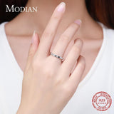GREAT GIFTS - Real Sterling AAA+ CZ Diamonds Hearts Stackable Hypoallergenic Ring - The Jewellery Supermarket