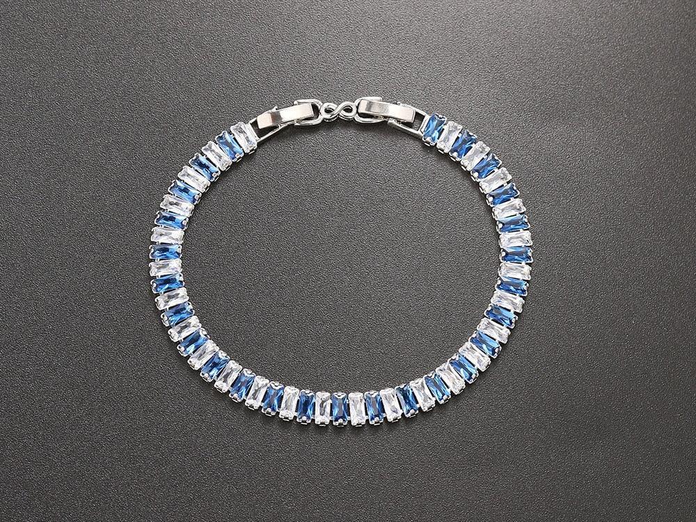 DELIGHTFUL AAA+ Cubic Zirconia Diamonds Tennis Bracelets For Women - Luxury Jewellery - The Jewellery Supermarket