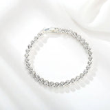 LOWEST PRICE - Luxury High Quality AAA Cubic Zirconia Crystals Tennis Bracelets For Women - Gold Silver Color Bracelets - The Jewellery Supermarket