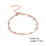 Popular Gold Color Cross Stainless Steel Jesus Christian Chain Bracelets for Women - Religious Jewellery - The Jewellery Supermarket