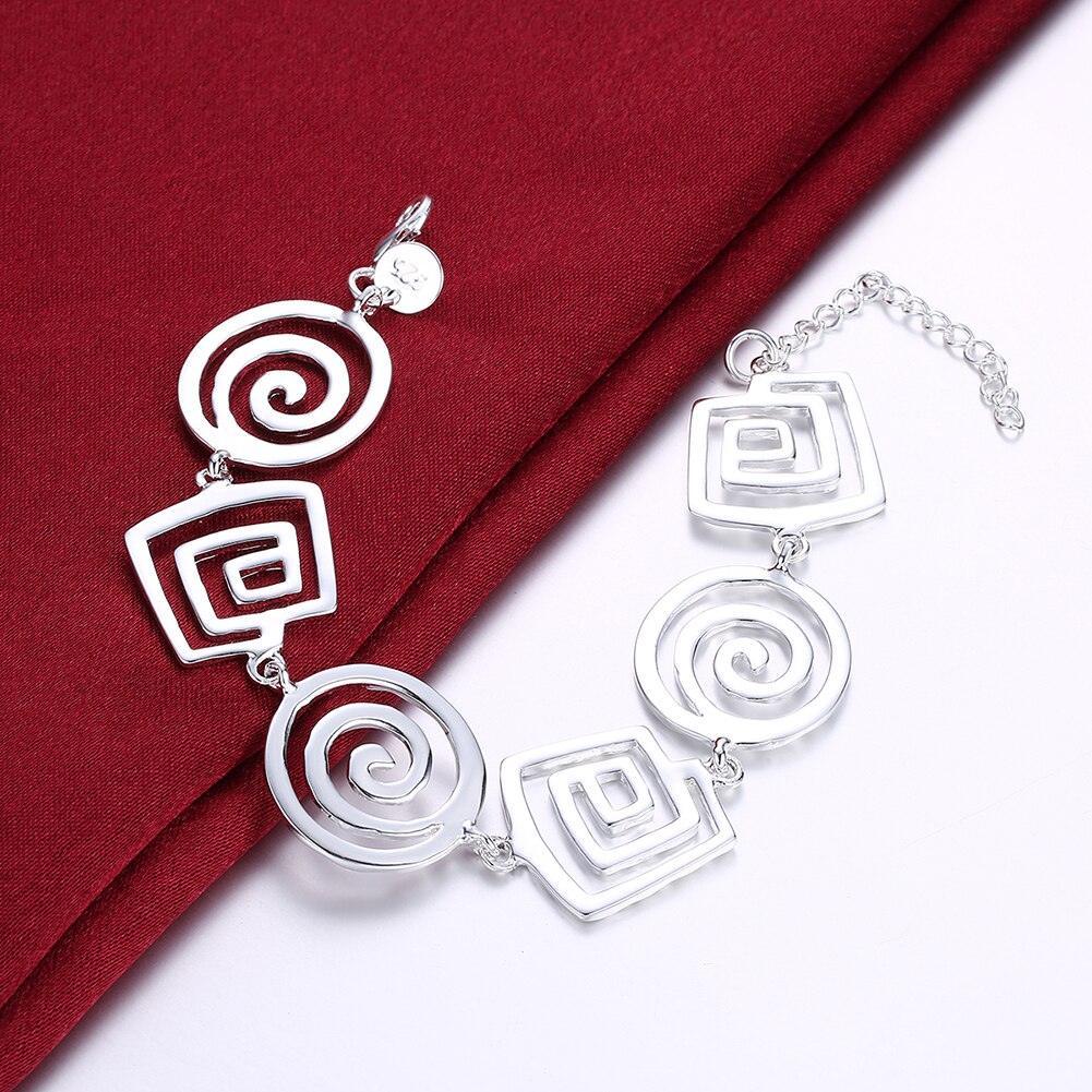 New Fine Retro Thread Earrings Bracelets Necklace for Women Silver Jewellery sets - Fashion Jewellery Set - The Jewellery Supermarket