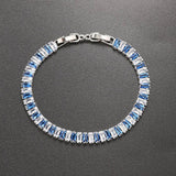 DAZZLING Luxury Zirconia Crystal Gold Color Fashion Jewelry Tennis Bracelet for Women - The Jewellery Supermarket