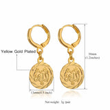 NEW ARRIVAL - Muslim Jewellery Gold/Silver Color Jewelry Fashion Drop Earrings for Women - The Jewellery Supermarket