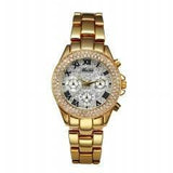 Wonderful Classic Roman Numbers Women Bling Fashion Casual Gold Colour Ladies Quartz Watch - The Jewellery Supermarket
