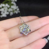 NEW High Quality Star of David Design 2ct Moissanite Diamond Religious Pendant Necklace - The Jewellery Supermarket