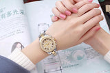Wonderful Classic Roman Numbers Women Bling Fashion Casual Gold Colour Ladies Quartz Watch - The Jewellery Supermarket
