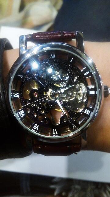 Top Brand Luxury Transparent Golden Case Luxury Casual Design Skeleton Watch - The Jewellery Supermarket