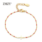 Boho Gold Colour Charming Thin Style Fashion Chain Jesus Christian Stainless Steel Bracelets - Religious Jewellery - The Jewellery Supermarket