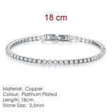 NEW Fashion AAA+ Zirconia Diamonds Charming Designer Multicolor Tennis Bracelets for Women - The Jewellery Supermarket