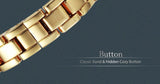 Wonderful Classic Roman Numbers Women Bling Fashion Casual Gold Colour Ladies Quartz Watch - The Jewellery Supermarket
