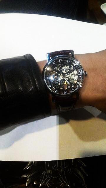 Top Brand Luxury Transparent Golden Case Luxury Casual Design Skeleton Watch - The Jewellery Supermarket