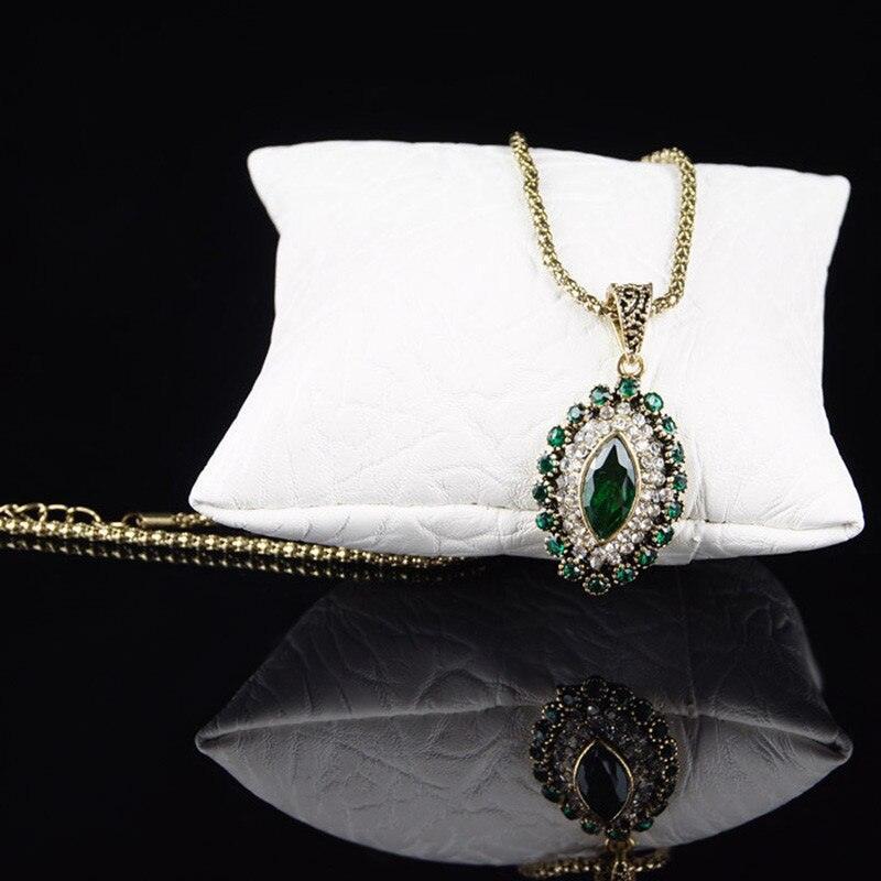 NEW Green Crystal Flower Statement Necklace Earring Ring Fashion Rhinestone Luxury Jewellery Set - The Jewellery Supermarket