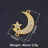 NEW Religious Islamic Muslim Allah Charms Cz Rhinestones Crescent Pendants For Eid al-Fitr - The Jewellery Supermarket